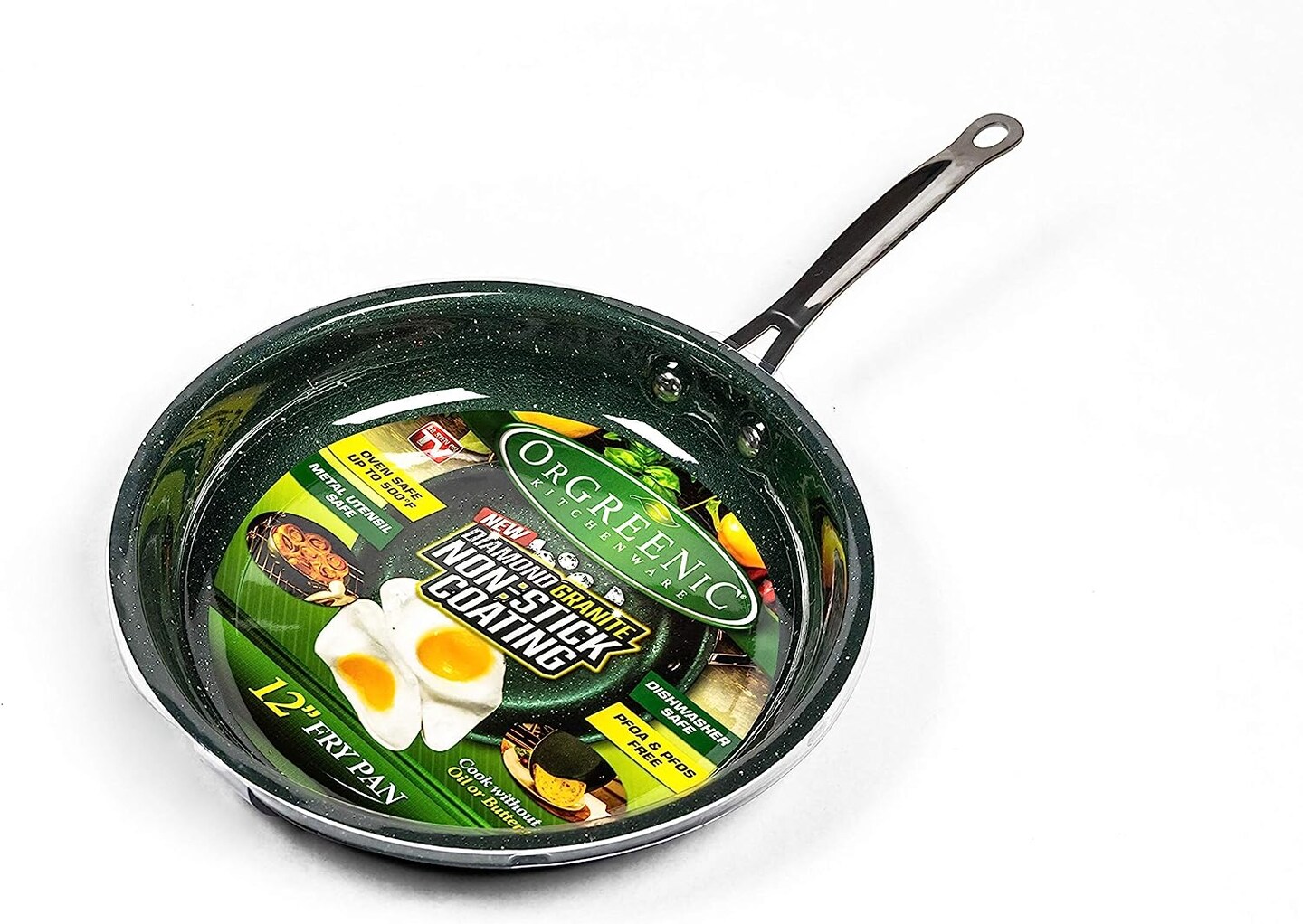 Original Orgreenic 12" Original Orgreenic Non-Stick Round Frying Pan