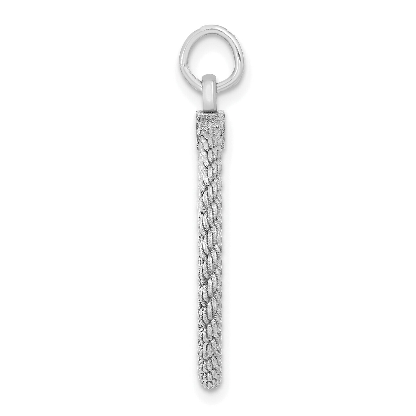 Sterling Silver Disc Round Charm Jewerly 25mm x 21mm