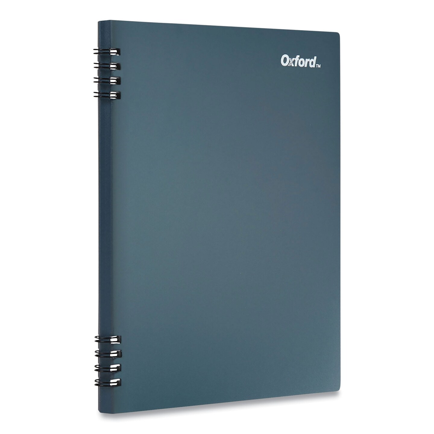 Oxford Stone Paper Notebook 1 Subject Medium/College Rule Blue Cover 11 x 8.5 60 Sheets