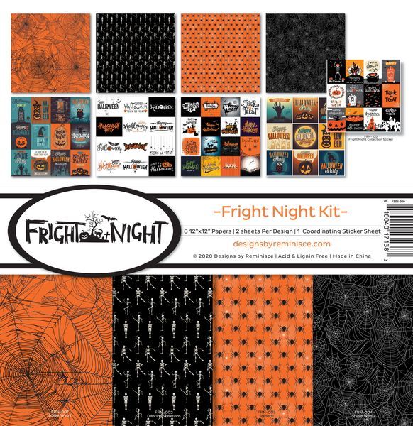 Reminisce Fright Night Collection Kit