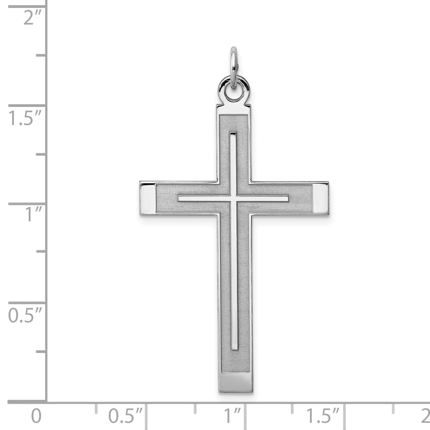 Sterling Silver Cross Charm