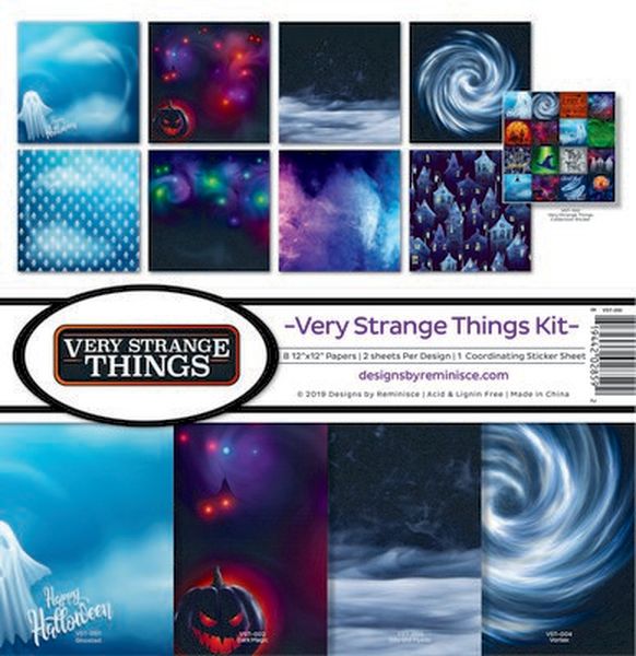 Reminisce Very Strange Things Collection Kit