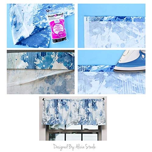Hem Iron-On Adhesive Super Weight 3/4 Inch x 8 Yards White