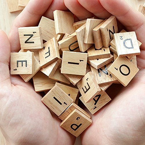 Wooden Scrabble Letters For Crafting