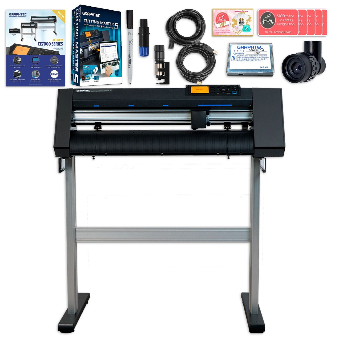 Graphtec CE7000-60 PLUS - 24&#x22; Vinyl Cutter with BONUS Software
