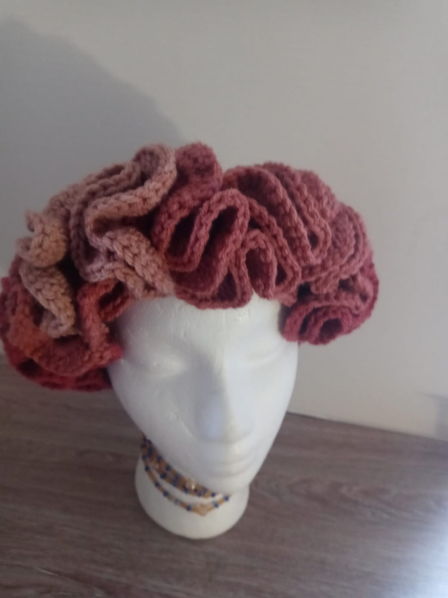 Crochet Ruffle Headband image 1