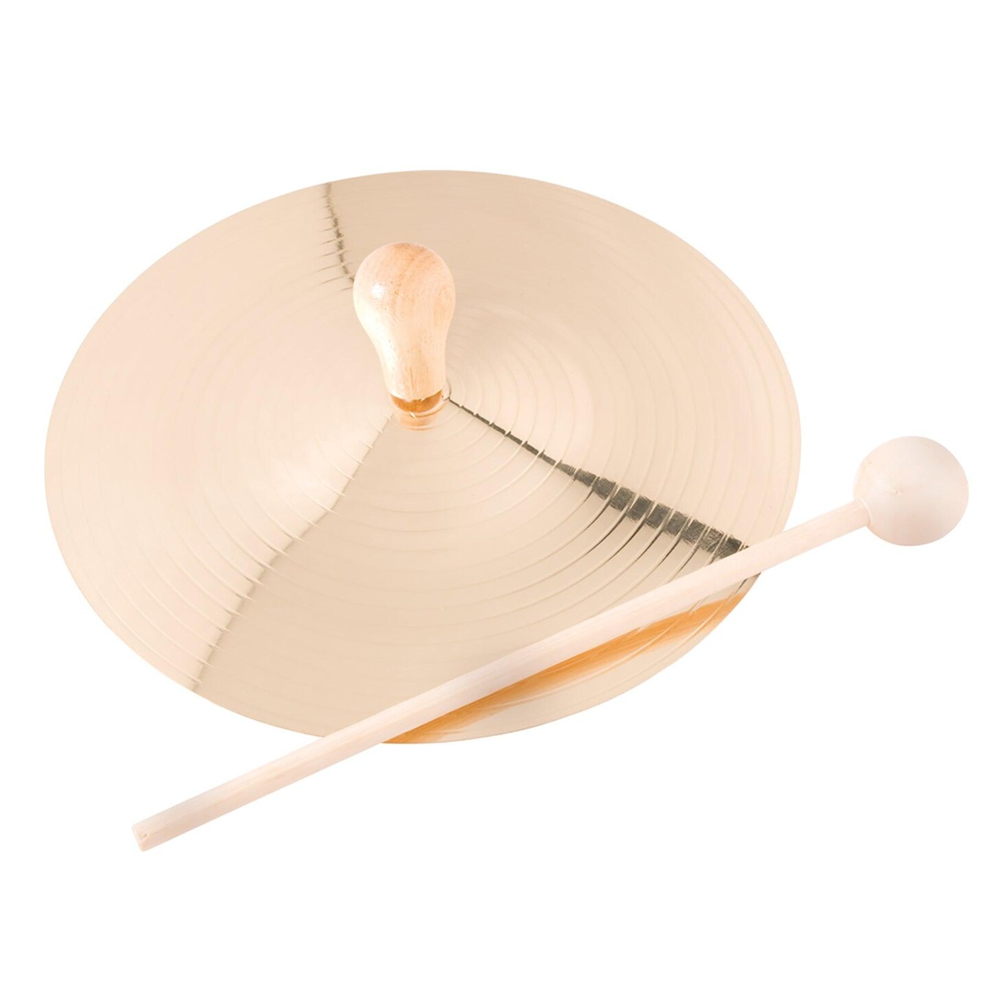 Single 6&#x22; Cymbal with Mallet