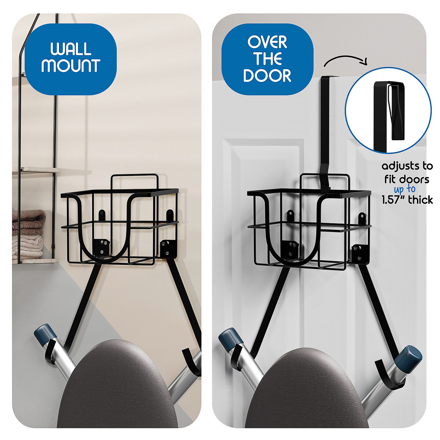 Nestl Ironing Board Holder Set