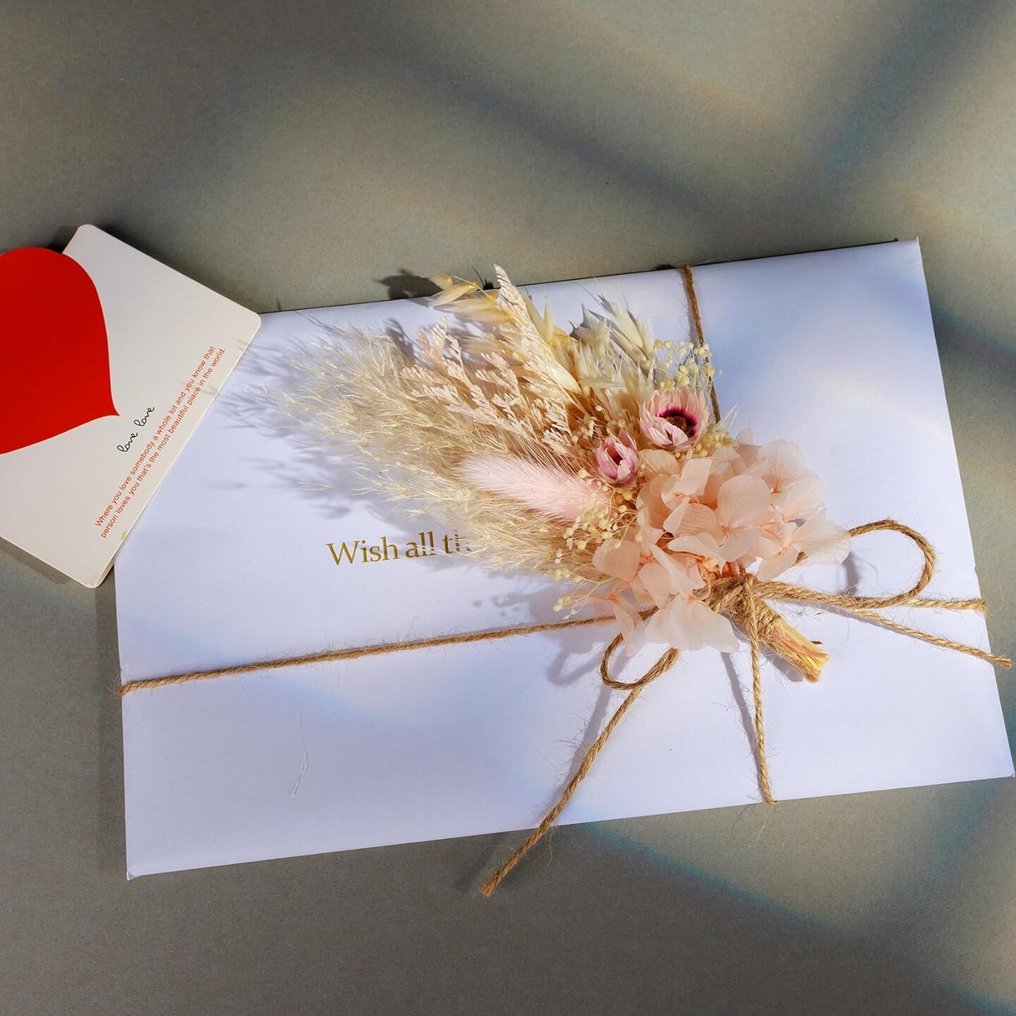 Natural Dried Flower Bouquet Set
