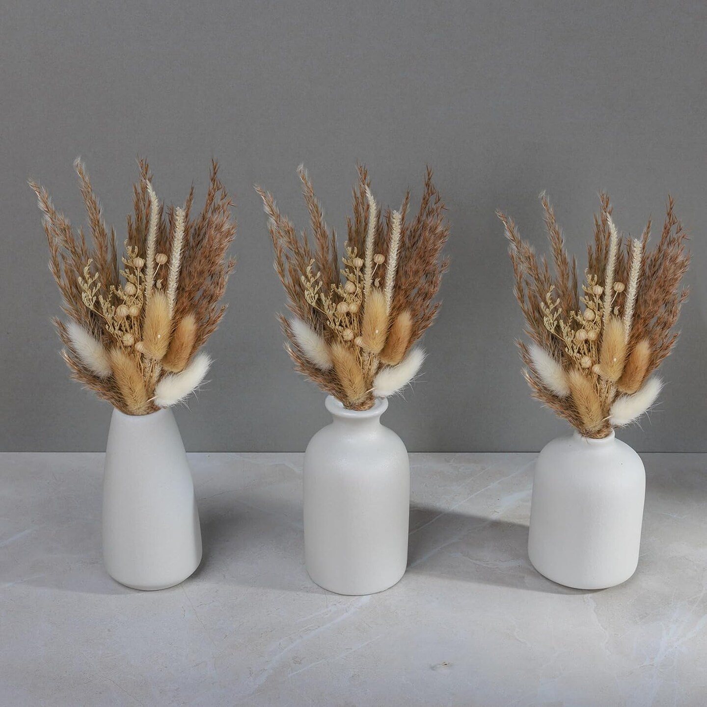 Natural Dried Flower Bouquet Set