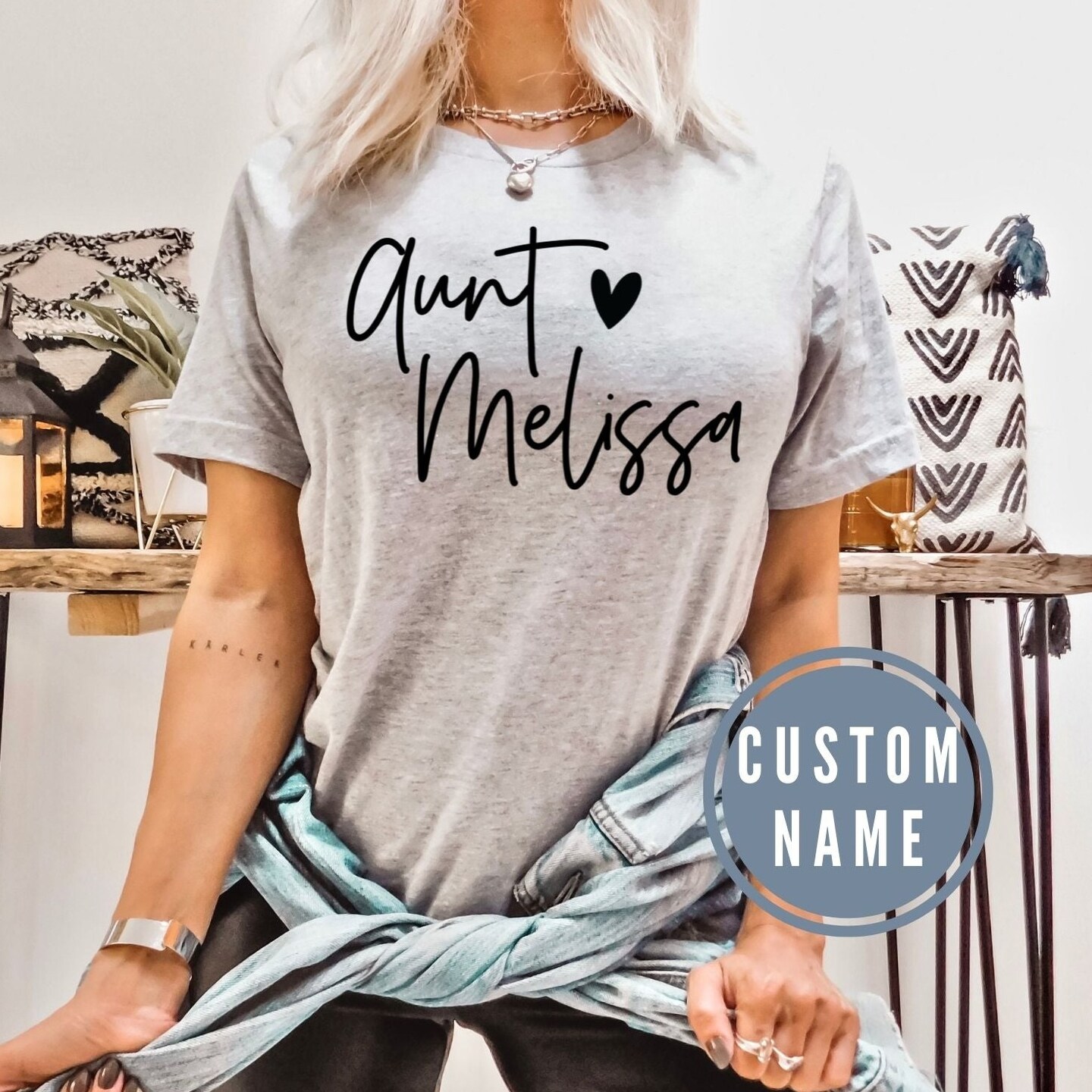 custom aunt name shirt, custom auntie shirt, pregnancy announcement aunt, aunt pregnancy announcement, gift for aunt, new aunt shirt
