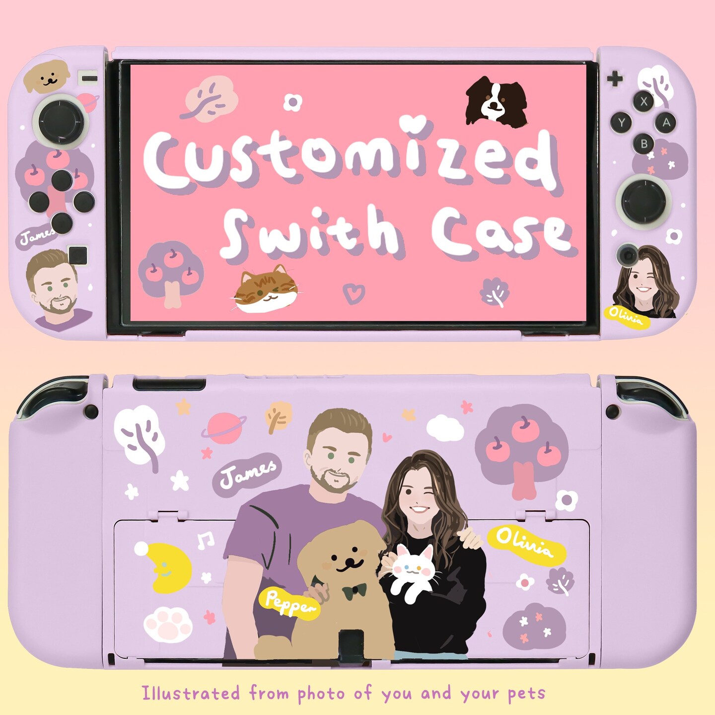 Kawaii switch accessories discount