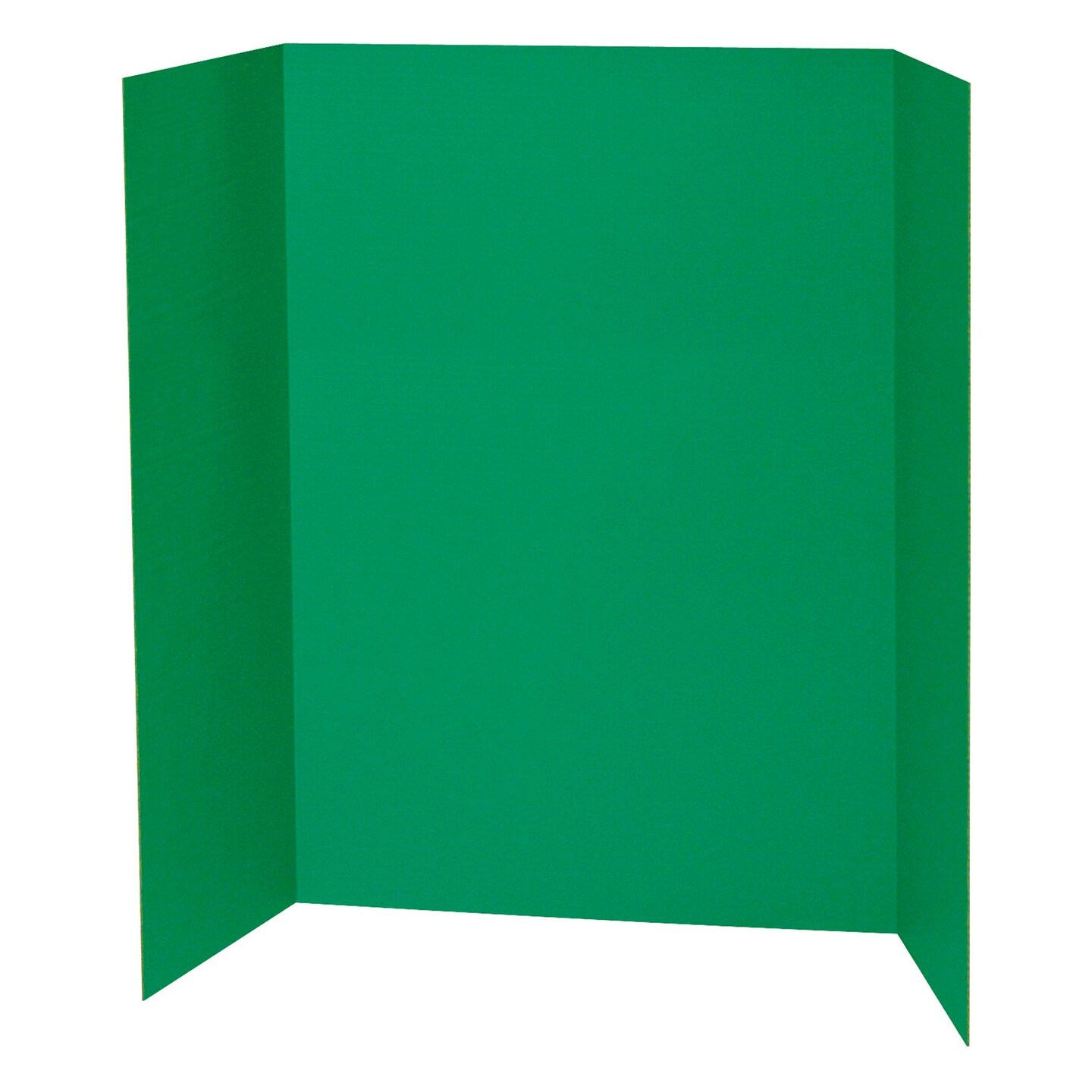 Presentation Board, Green, Single Wall, 48&#x22; x 36&#x22;, Pack of 6