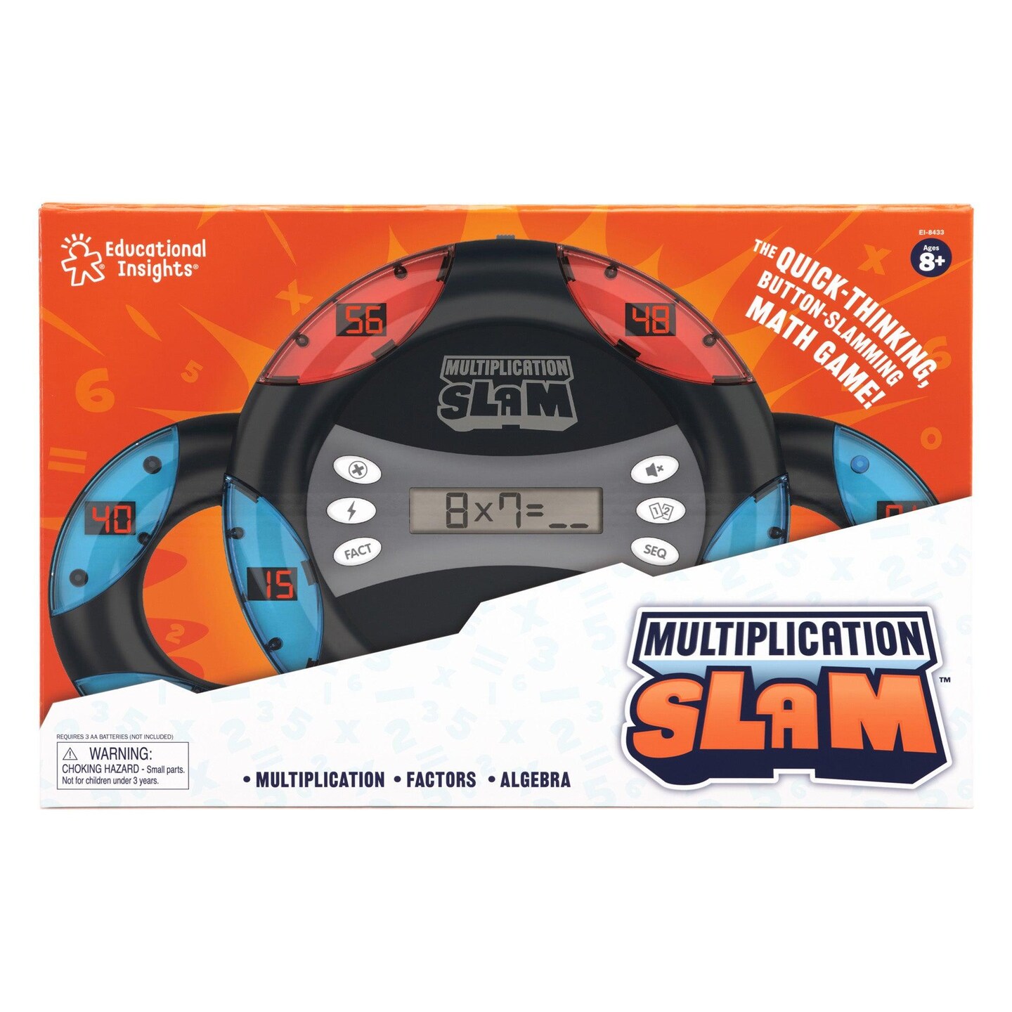 Multiplication Slam&#x2122; Handheld Electronic Math Game