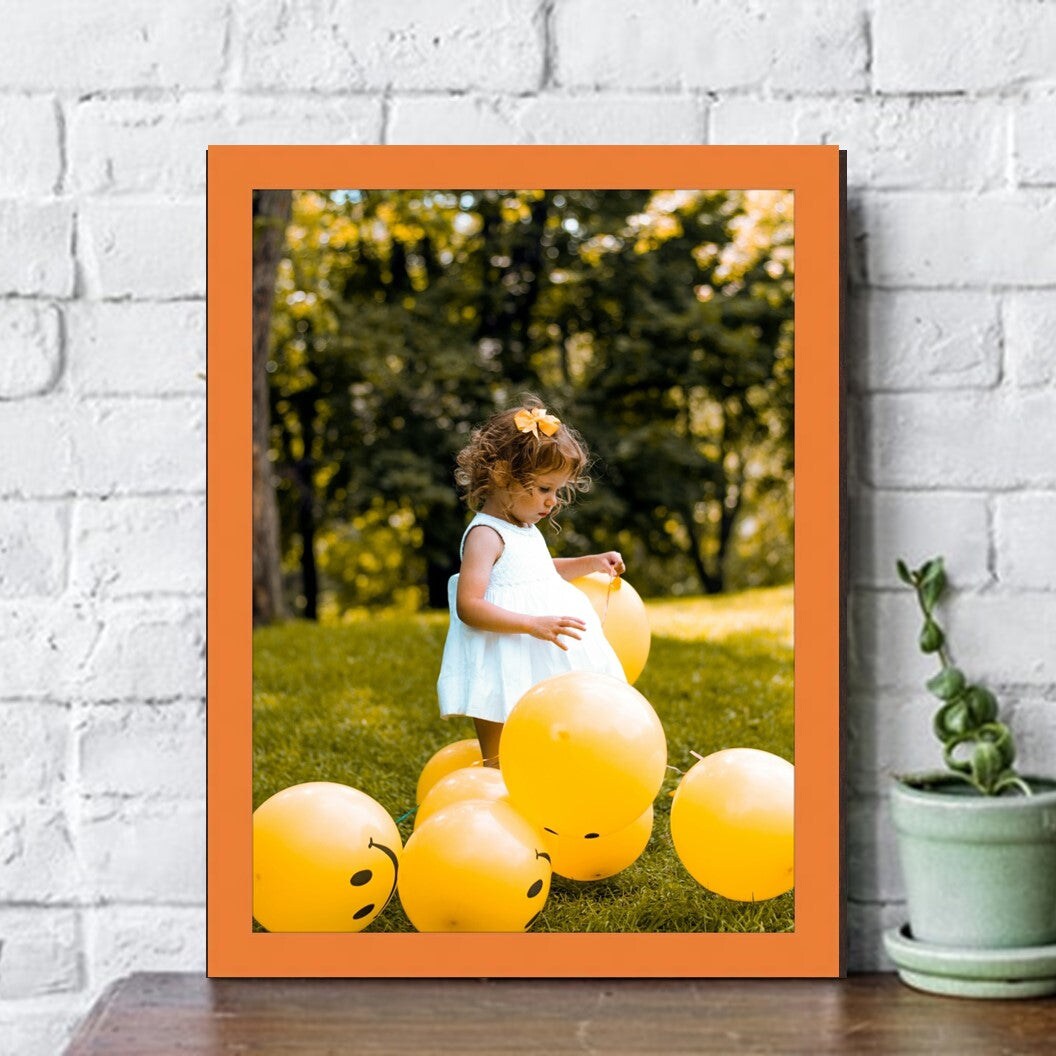 Orange Picture Frame Modern Custom Framing - Popular Sizes | Michaels