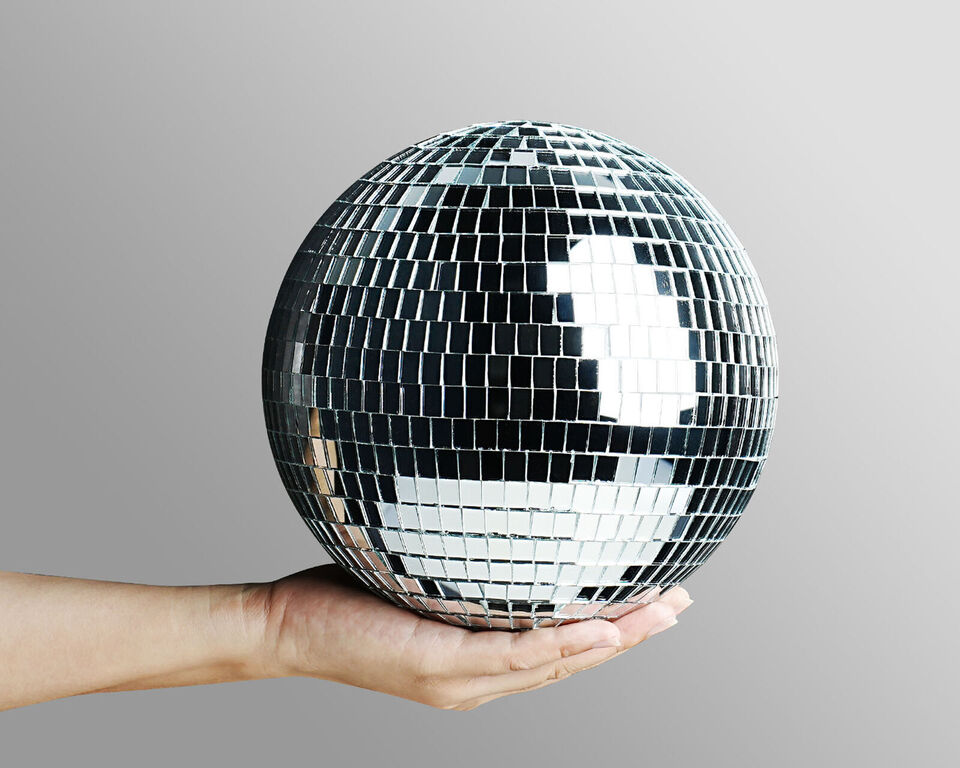 Disco Ball Hanging Planter, Model: Silver 21 cm | Michaels