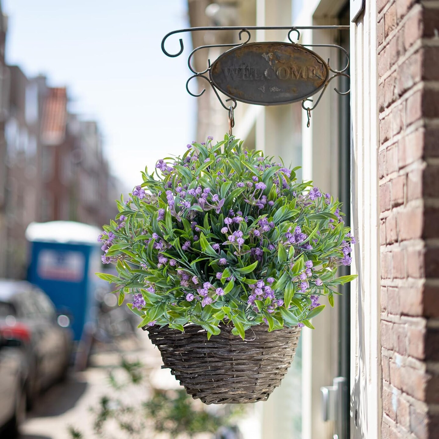 Everlasting Blossoms: 10 Bundles of UV Resistant Artificial Flowers for Outdoor Elegance