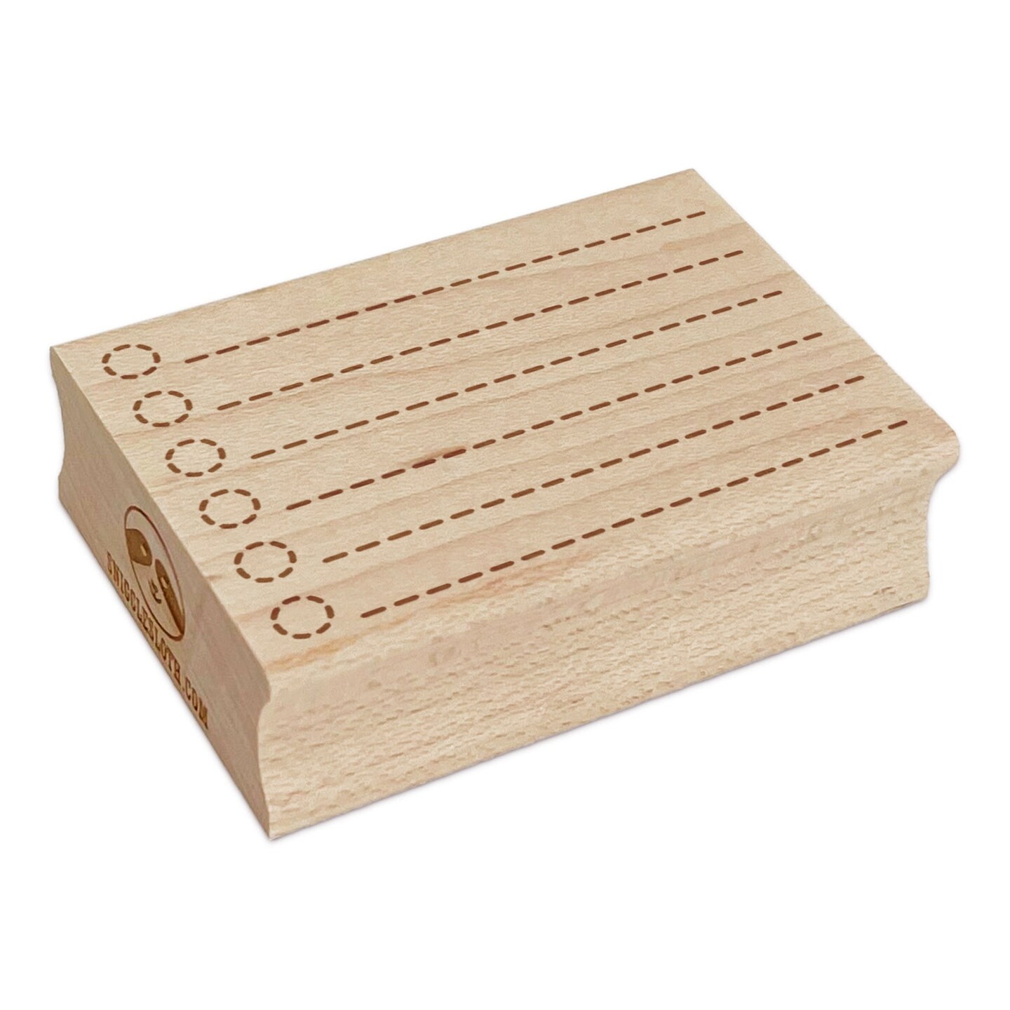 Bulleted To Do Dotted Lines Checklist Check List Rectangle Rubber Stamp