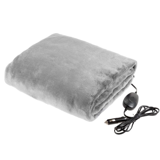 Stalwart 75-CAR1047 Outdoor Heated 12V Travel Throw-Fleece Electric Car  Blanket - Gray | Michaels