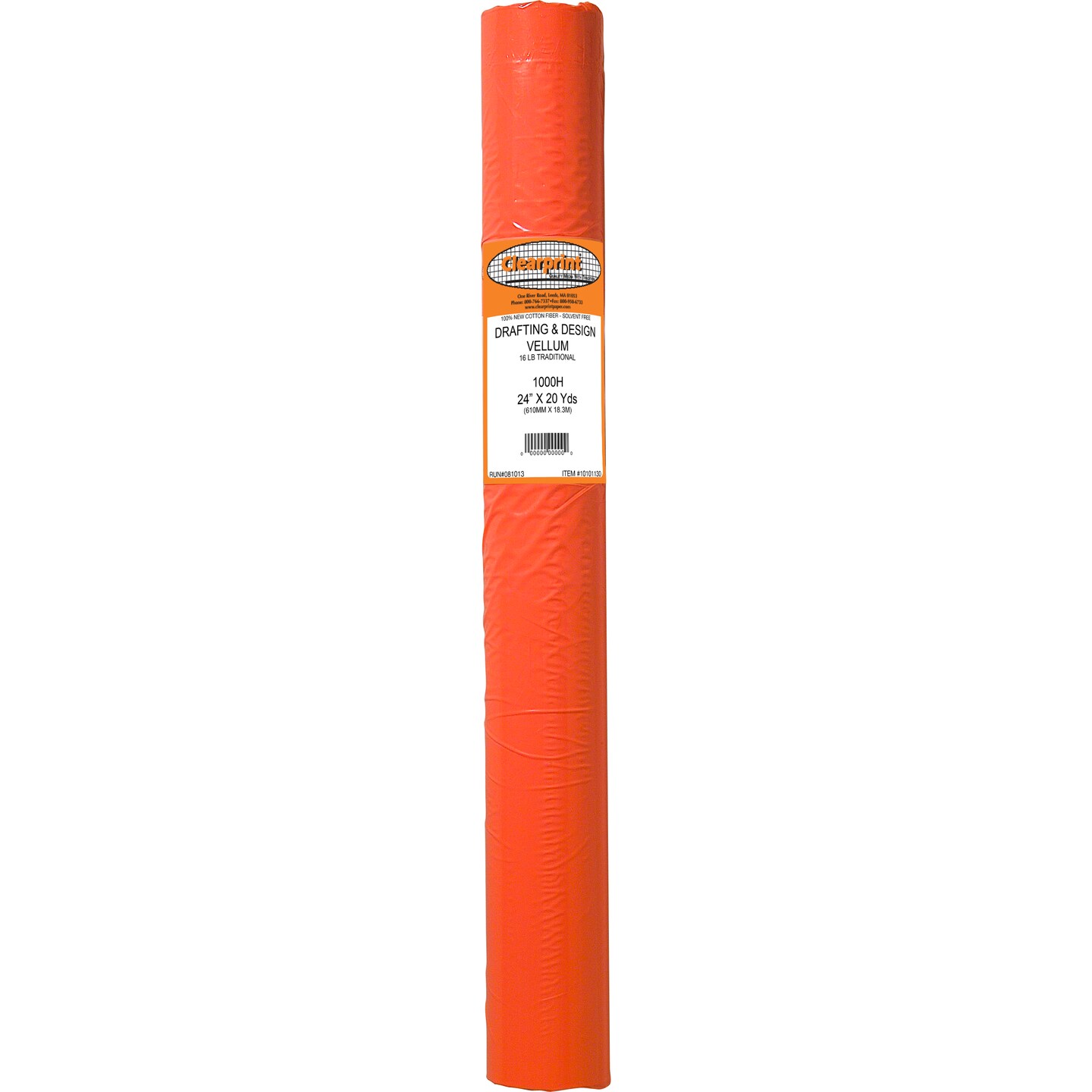 1000H Clearprint 16 lb. Vellum Roll - Unprinted - 24&#x22; x 20 yds.