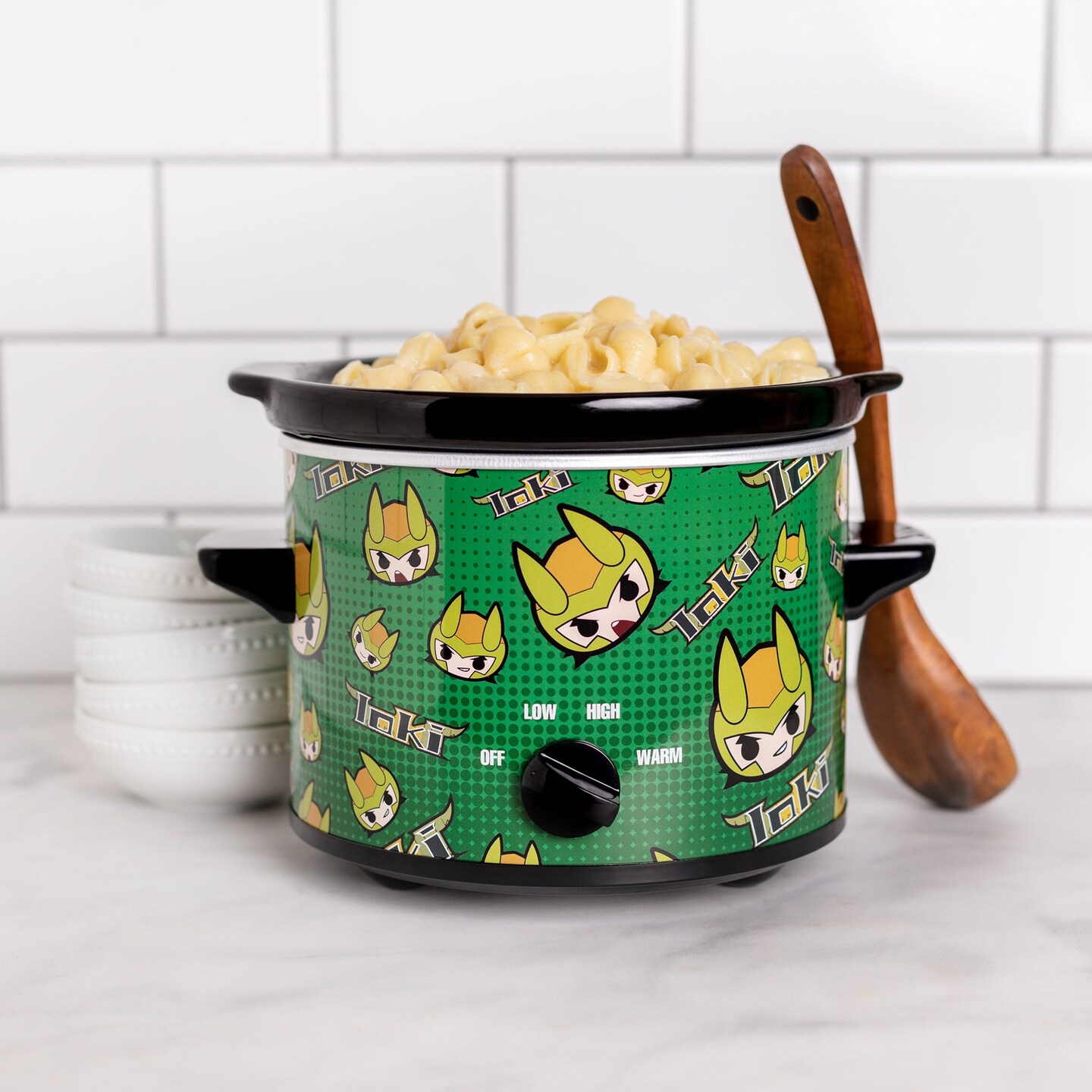 Uncanny Brands Marvel Loki 2 Quart Slow Cooker