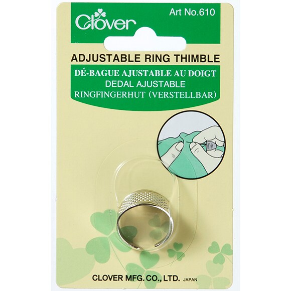 Clover Adjustable Ring Thimble