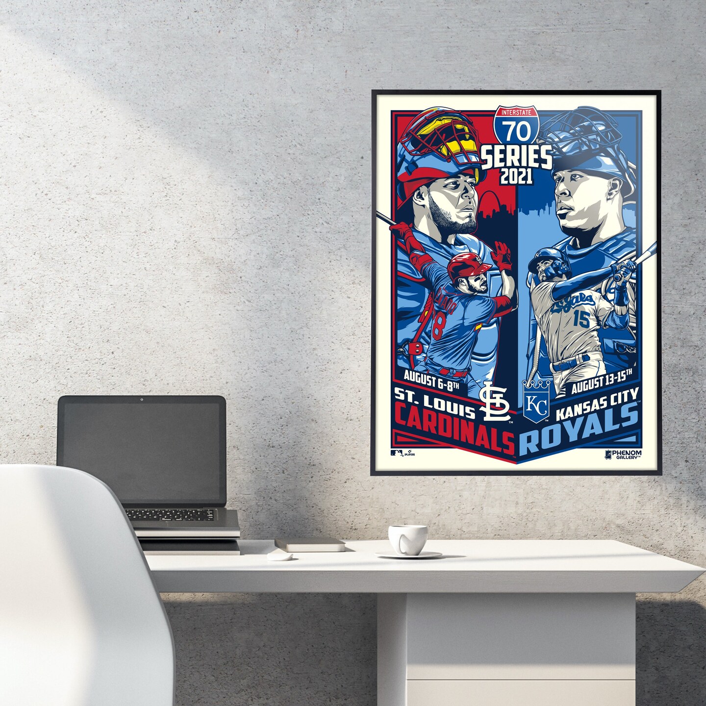 Phenom Gallery Kansas City Royals '23 City Connect 18 x 24