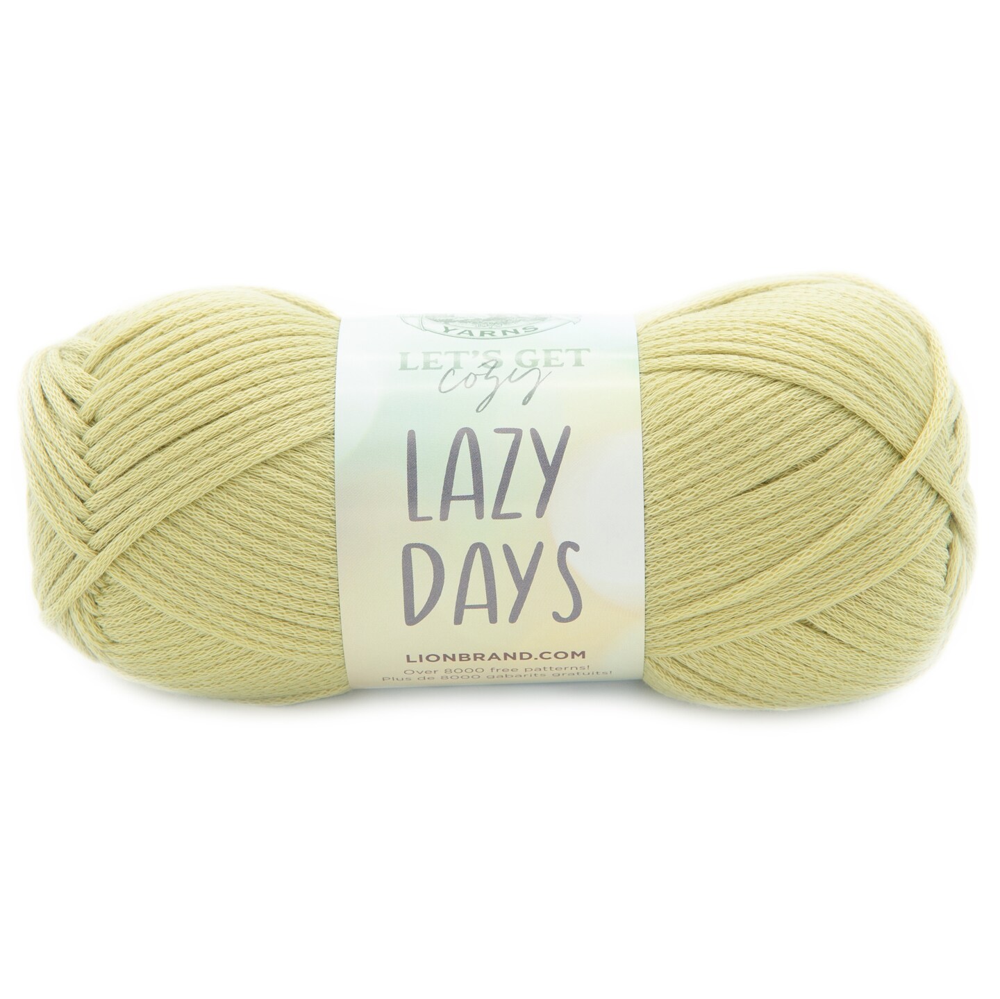 Lion Brand Let&#x27;s Get Cozy: Lazy Days Yarn-Lichen