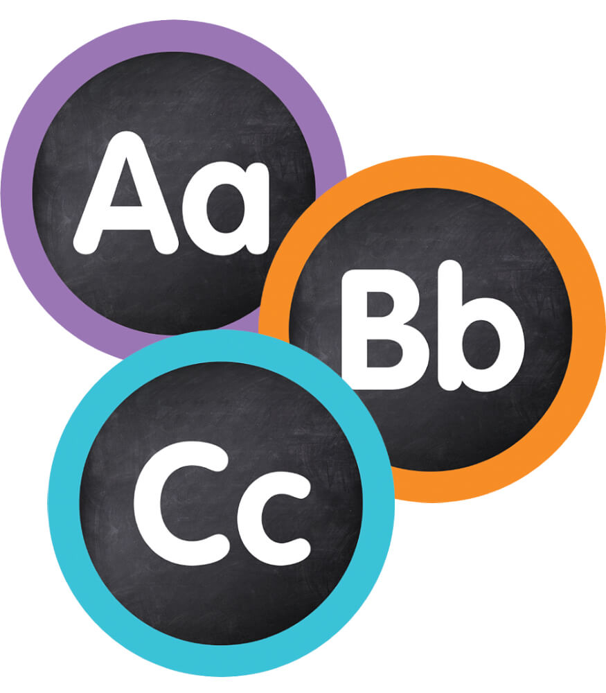 Schoolgirl Style Twinkle Twinkle You're a STAR! 36-Piece Alphabet Bulletin Board Cutouts, Alphabet Letters Classroom Cutouts, ABC Cutouts for Bulletin Board, Preschool Classroom Décor