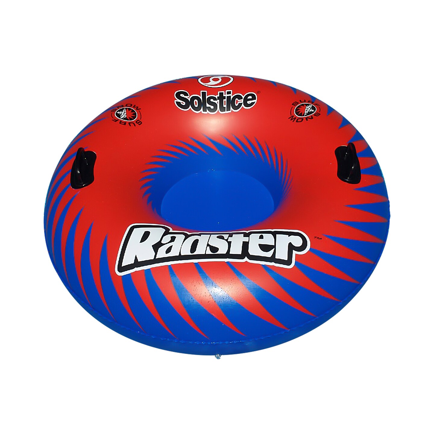 Swim Central Inflatable Radster Swimming Pool and Snow Tube - 48" - Red and Blue