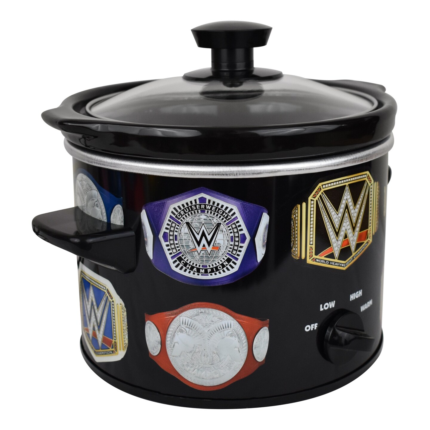 Uncanny Brands WWE Championship Belt 2 QT Slow Cooker
