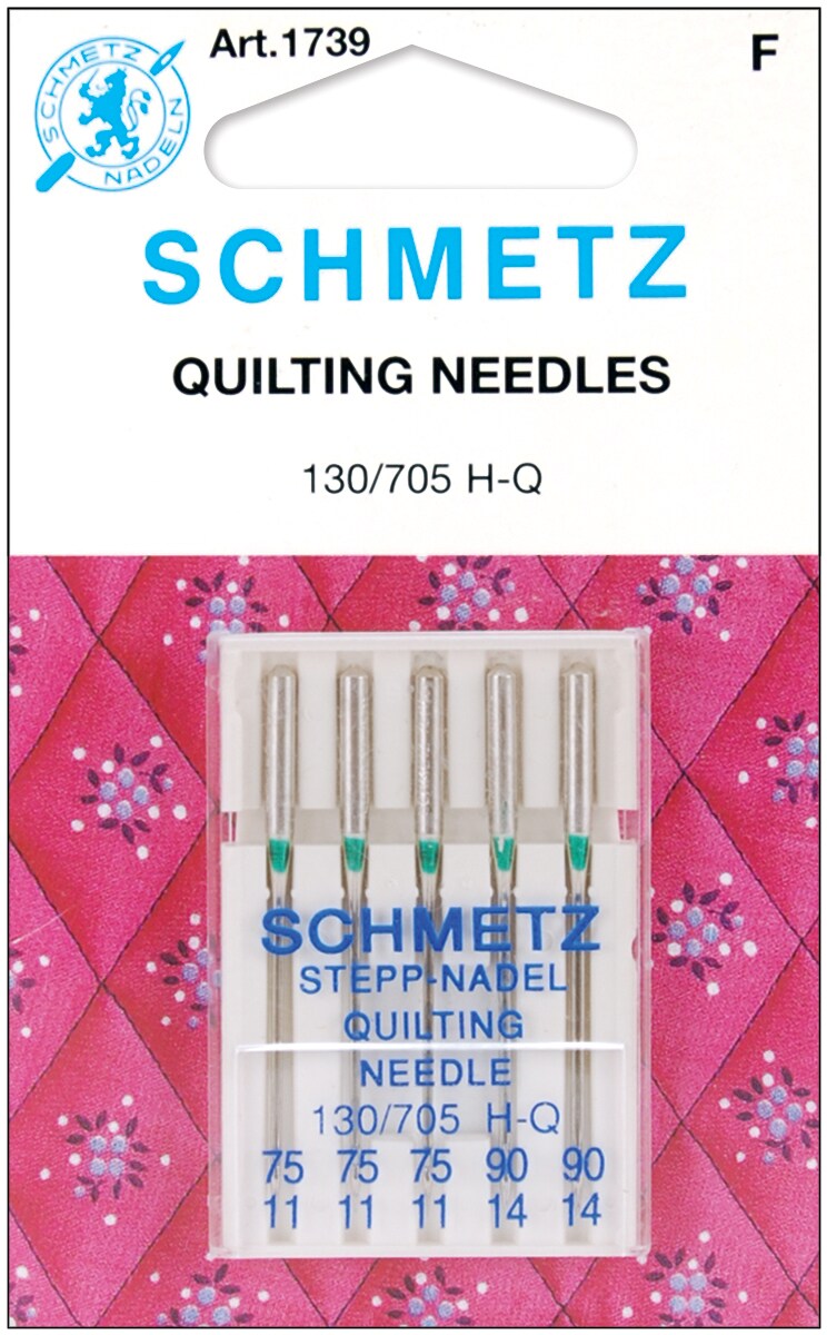 Schmetz Quilting Machine Needle Sizes 11/75 & 14/90