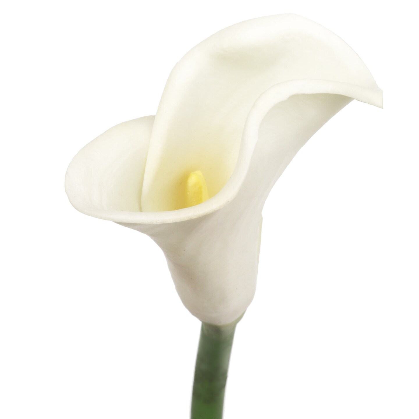 Elegant 20&#x22; White Calla Lily Set of 24 - Lifelike Artificial Flowers for Sophisticated Home Decor, Classic Wedding Bouquets, and Artistic DIY Crafts, Floral Home by Artificial Flowers