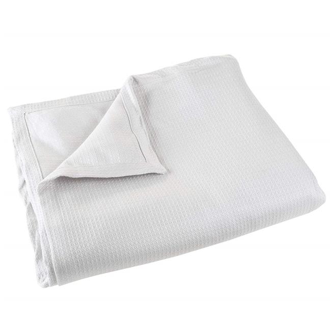 Cotton Blanket, Soft Breathable 100 Percent Cotton Twin Blanket