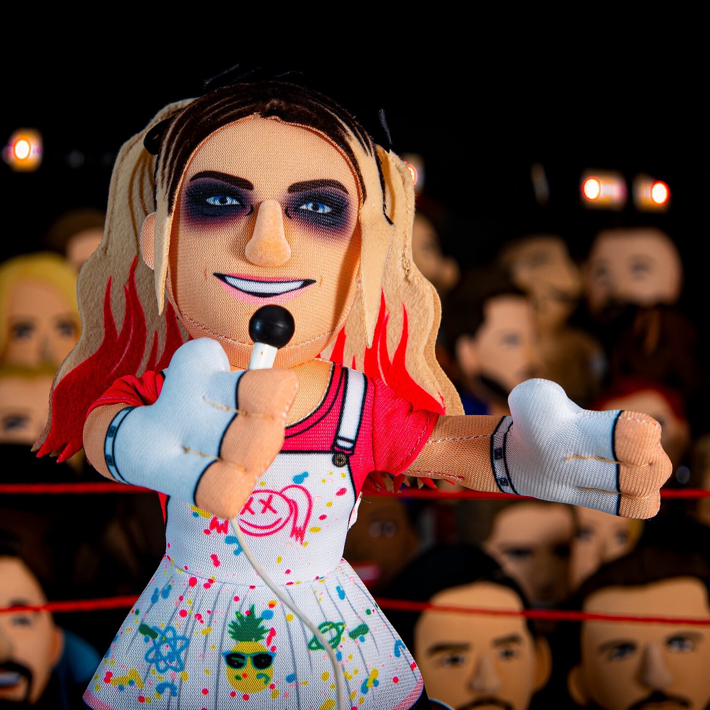 Bleacher Creatures WWE Diva Alexa Bliss 10&#x22; Plush Figure