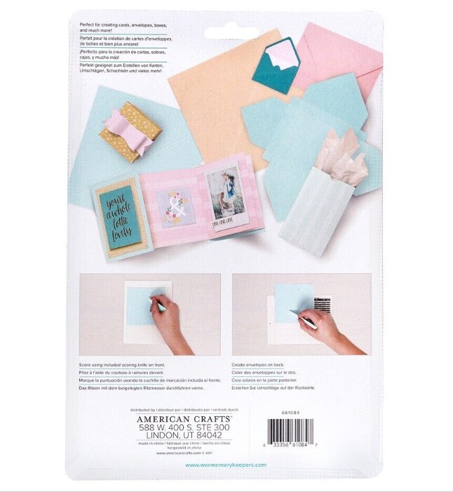 American Crafts TOOL - We R Memory Keepers - SCORE BOARD - 6X8 661084