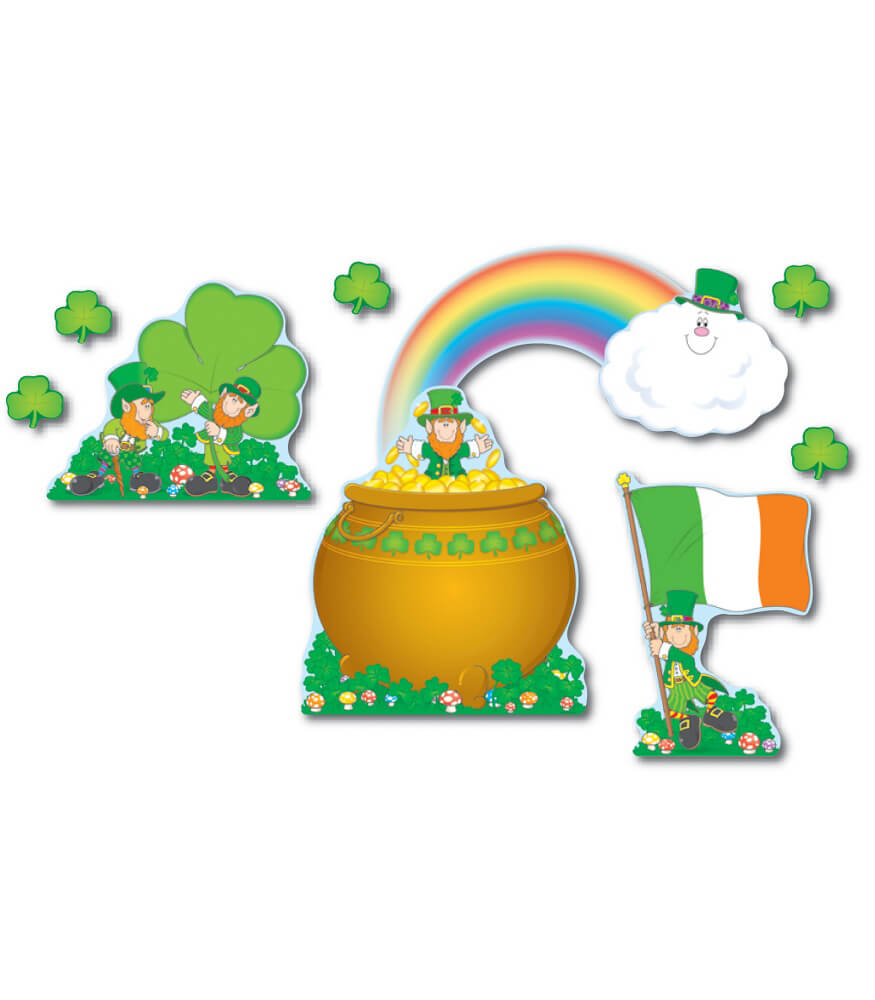 Carson Dellosa St. Patrick&#x27;s Day Bulletin Board Set