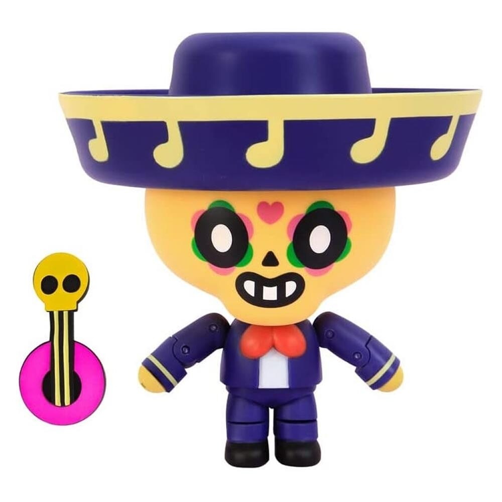 Brawl Stars Poco Action Figure Detachable Guitar Spanish Fighter P.M.I.