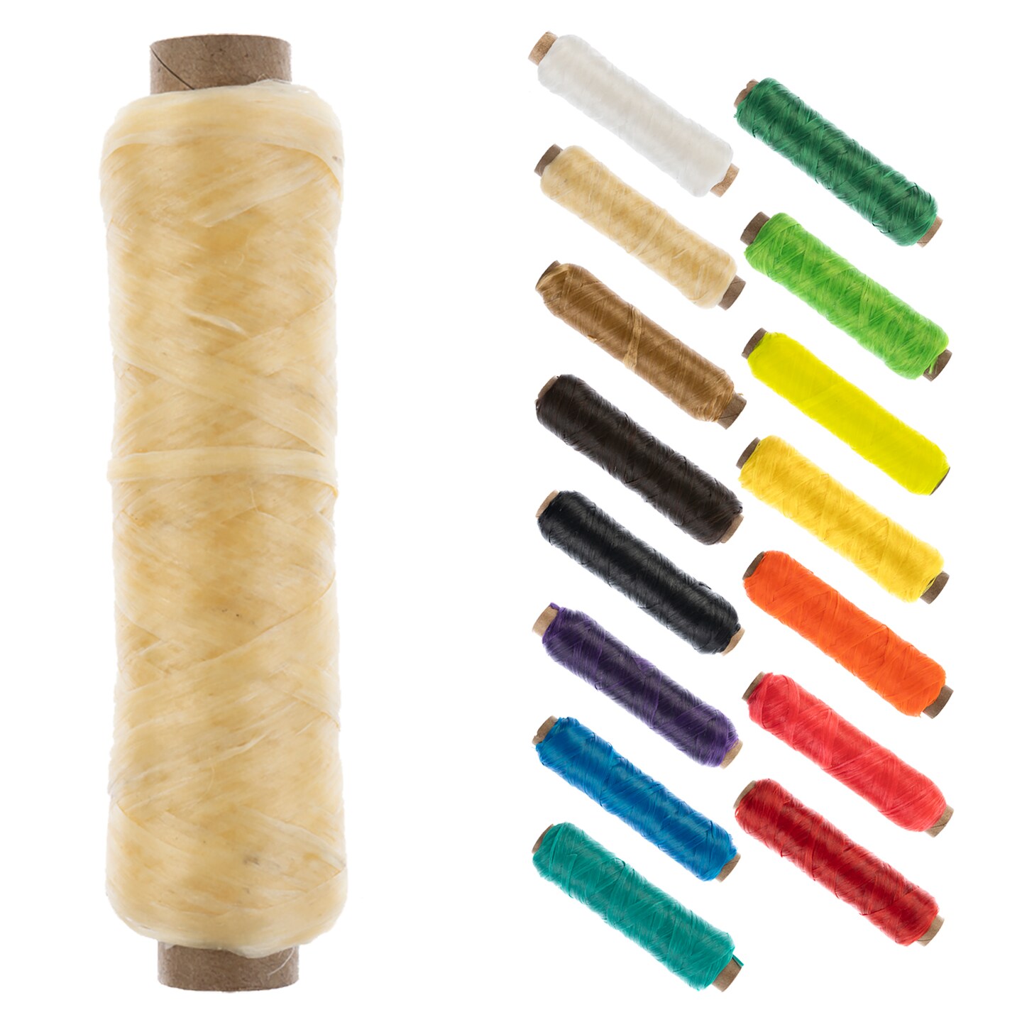 Gudebrod 70lb. 5-Ply Artificial Sinew Bobbin Thread, 20yd. | Made in USA