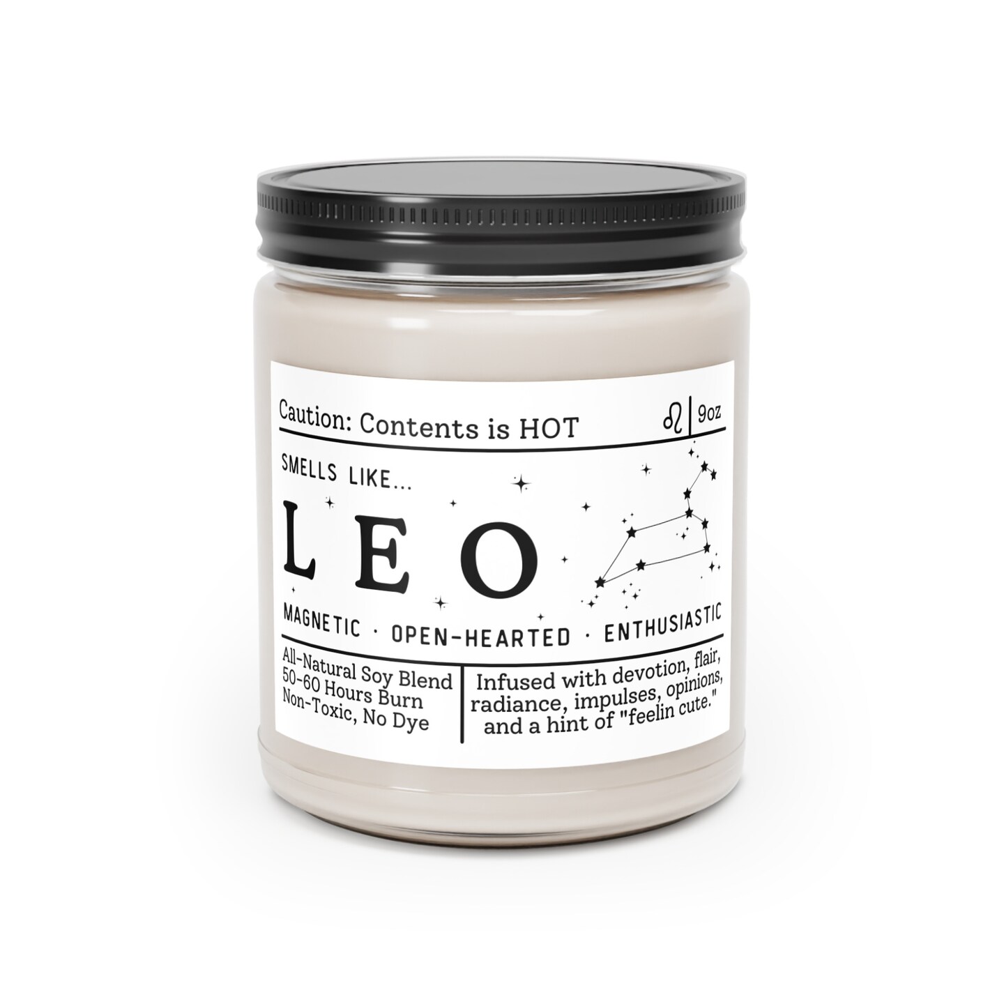 Leo Candle - Smells Like Leo Zodiac Candle
