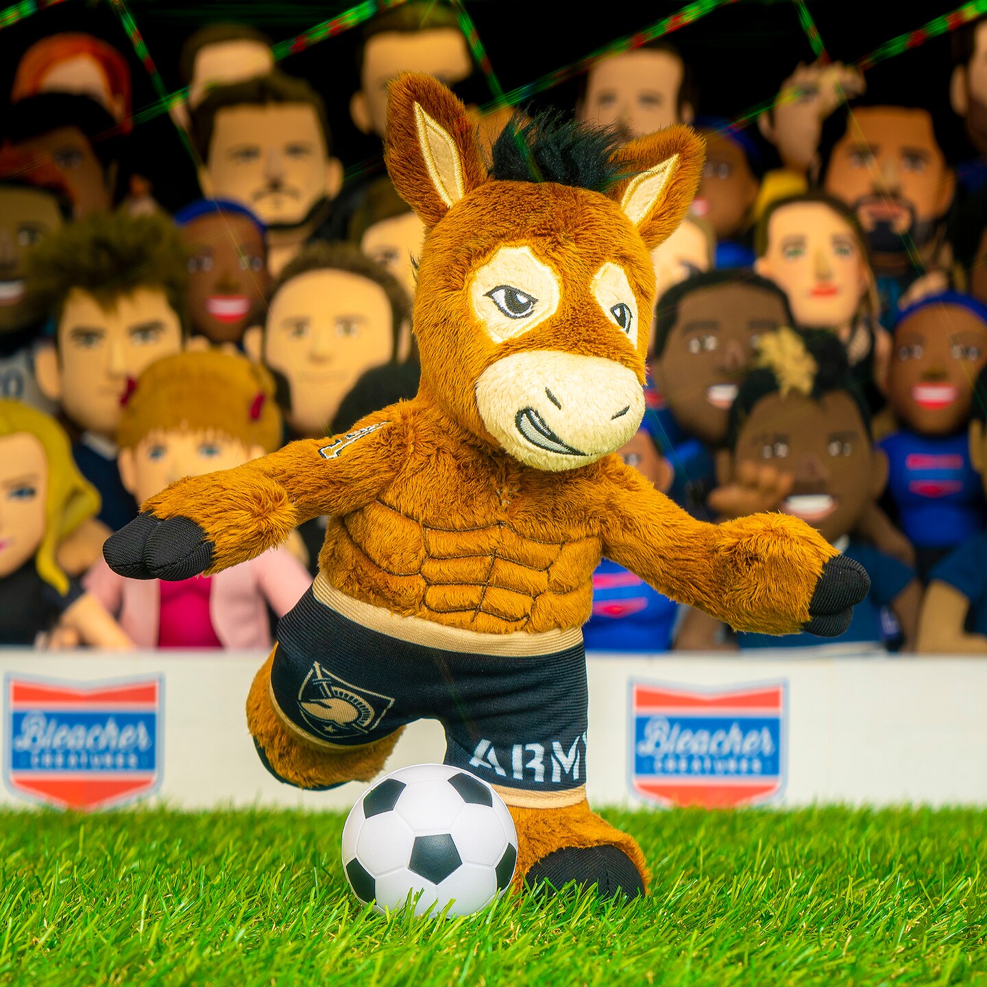 Bleacher Creatures Army West Point Army Mule 10" Mascot Plush Figure