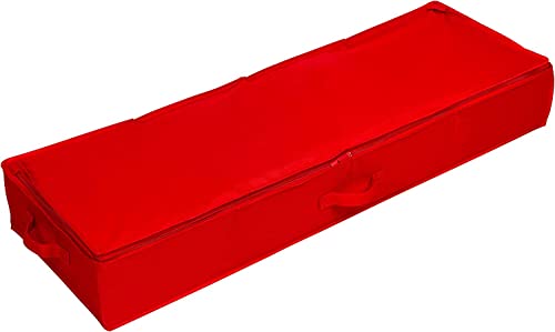 Storage Container – Fits up to 27 Rolls 1 3/8” Diam. - Underbed Gift Wrap Organizer Bags, Wrapping Paper Rolls, Ribbon, and Bows - Under Bed- Durable Material 600D - Up to 40" Rolls