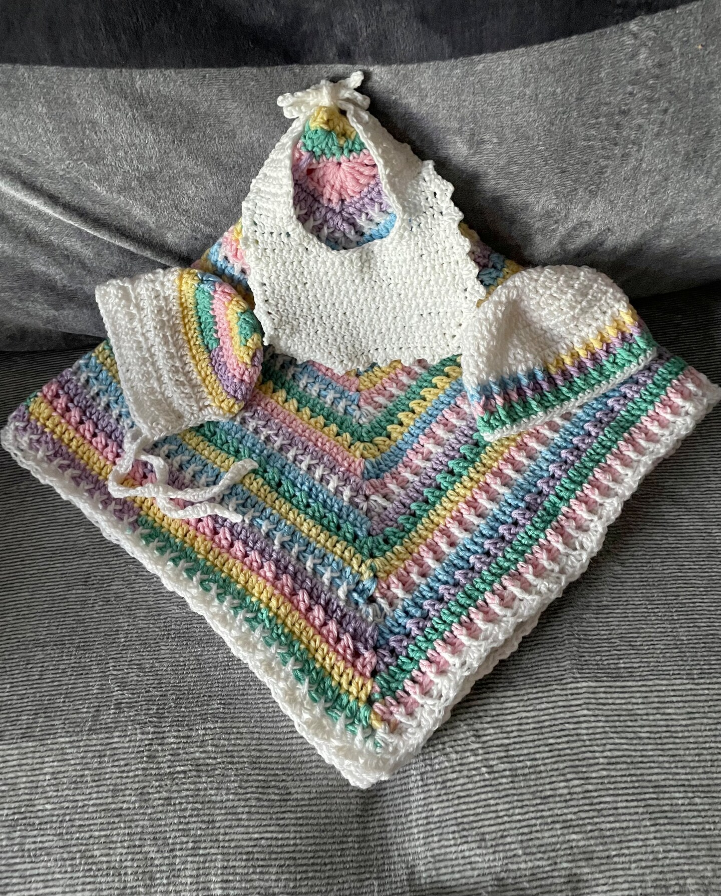 Crochet baby 2025 blanket set