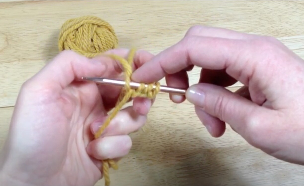 How-To Cast-On Using Long-Tail Method for Knitting image 6