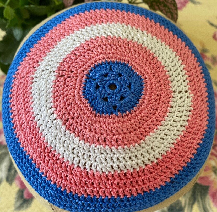 Cat kippah yarmulke or YOUR cat or any pet sold colors. Always CUSTOM crocheted just for you.