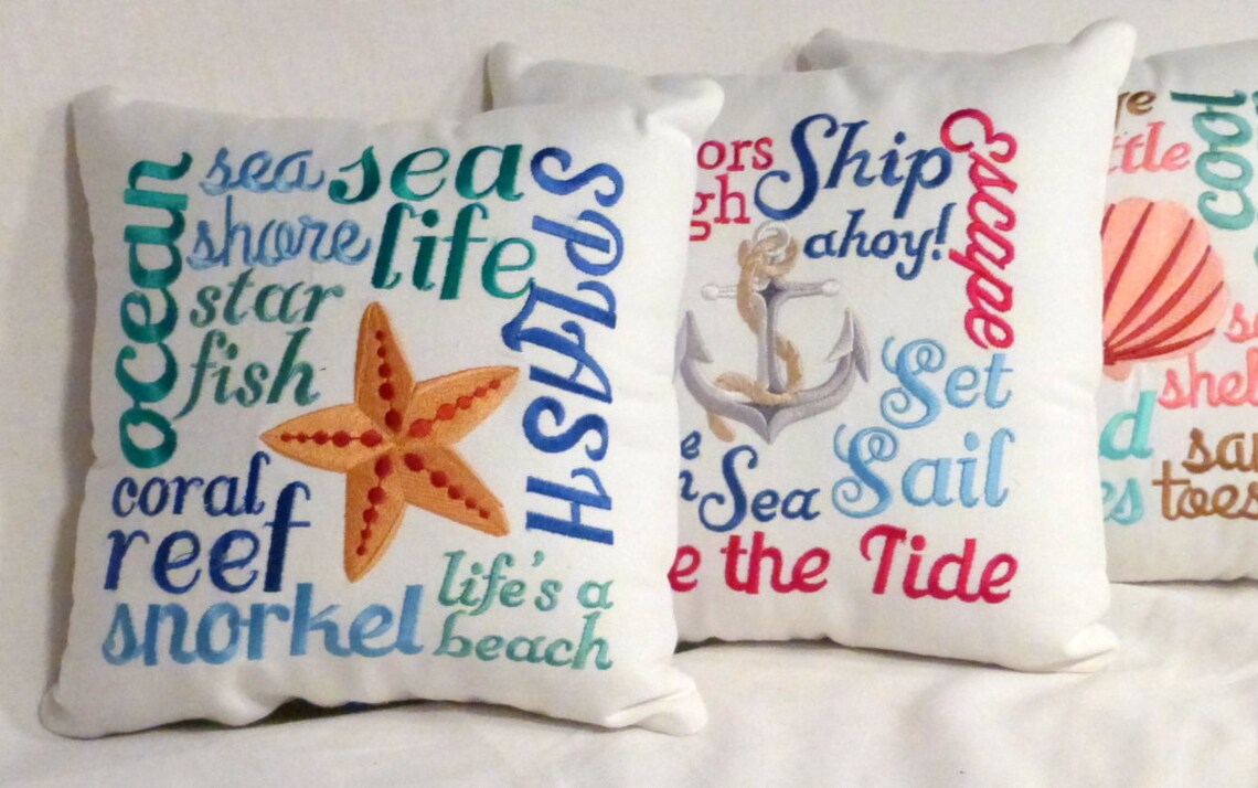 Cheap 2024 nautical pillows