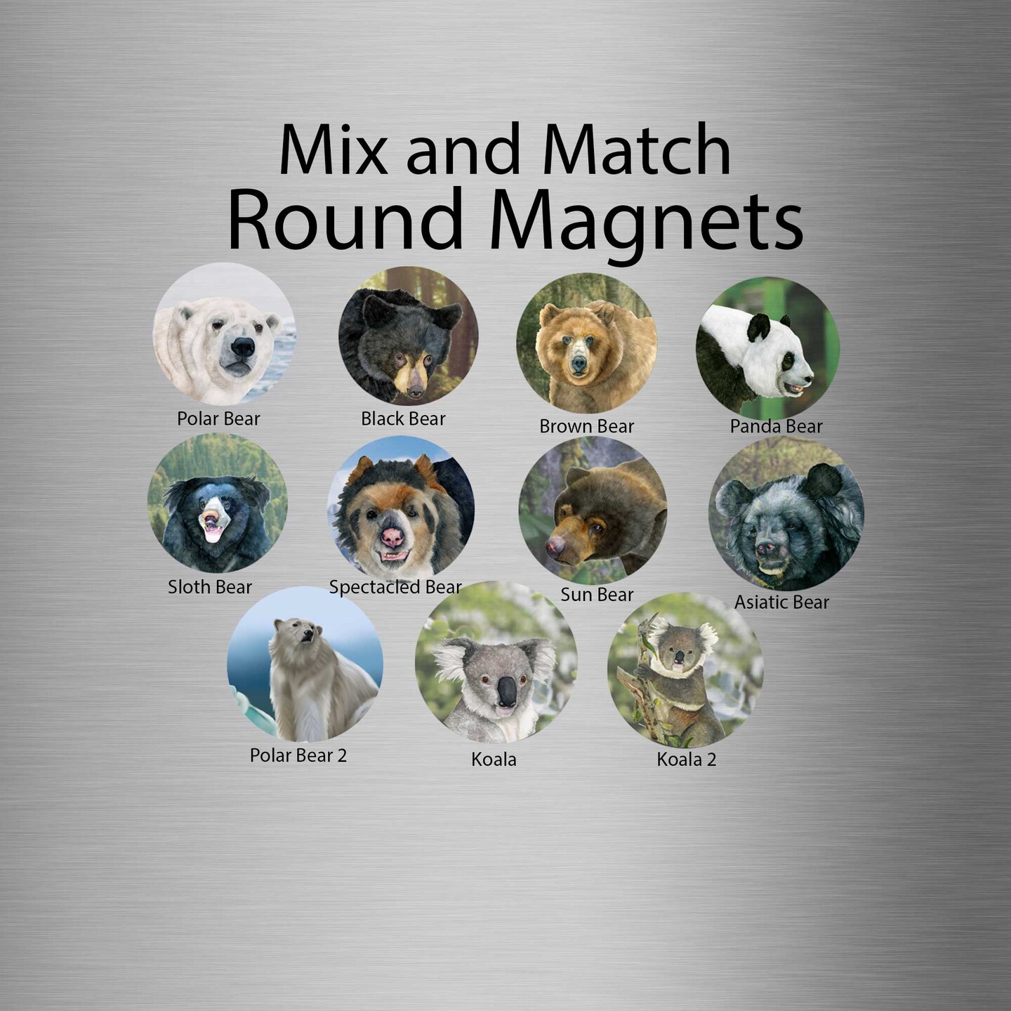 1.25 Round Magnets