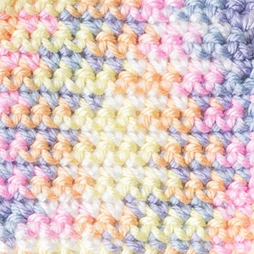 Caron Simply Soft Paints Yarn (Gauge 4) Medium Worsted Gauge 100% Acrylic - 5oz - Brights - Machine Wash & Dry