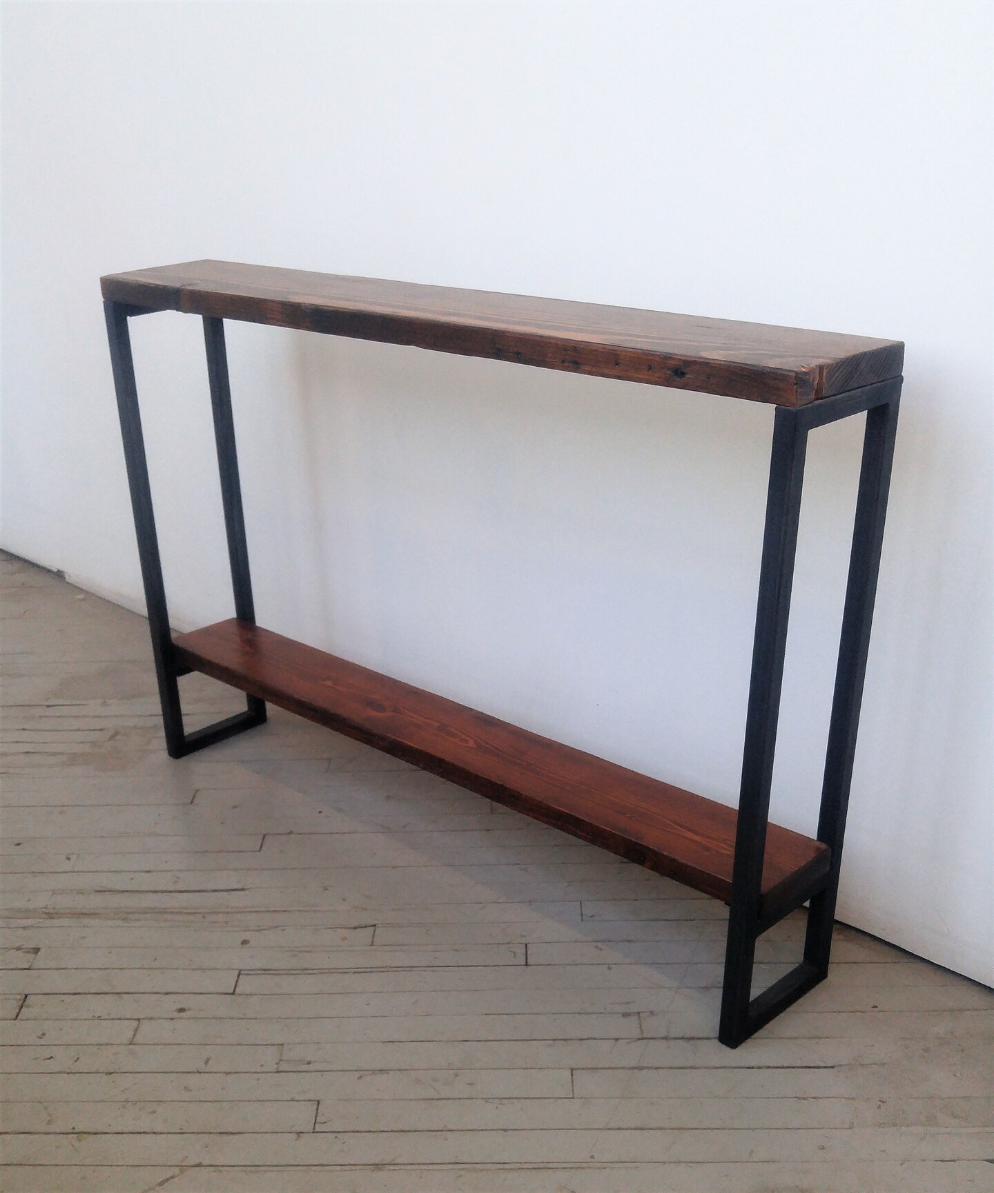 The Lentini Console Table - Slim Handmade Sofa Table Made From Solid ...