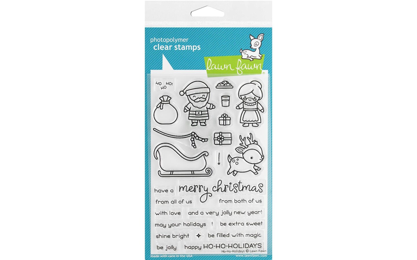 Ho-Ho-Holiday Clear Stamps